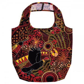 Aboriginal Art | Fold up Bag | Justin Butler